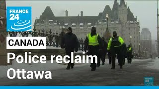 Canada 'Freedom Convoy': Police reclaim Ottawa after trucker siege ends • FRANCE 24 English