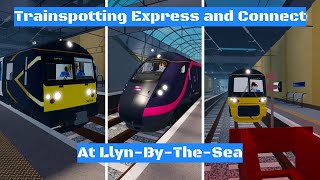 Trainspotting Express and Connect at Llyn-By-The-Sea | Roblox SCR