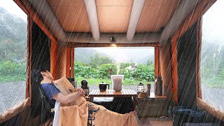 Tayfunda Tek Başına Kamp 🌪️ Otomatik Evde Tatil Fragmanı