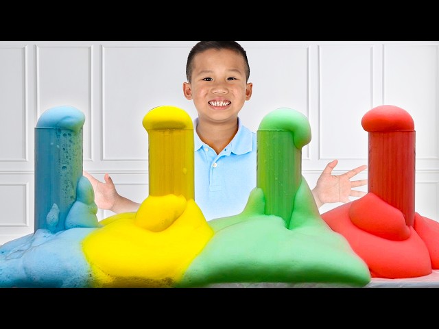 Kaden S Giant Volcano Science Fair Experiment Comeback ёямлёяпж Videos For Kids