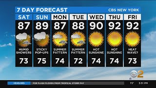 New York Weather: CBS2's 7/10 Evening Update
