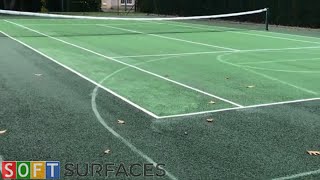 Residential Tennis Court Clean & Paint in Coventry, West Midlands | Clean & Paint Job