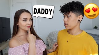 CALLING HIM DADDY To See How He Reacts (AWKWARD)