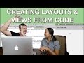 Wife learns android programming - Programmatically creating layouts & views in code