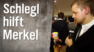 Schlegl in Aktion: CDU-Wahlparty in Hessen | extra 3 | NDR