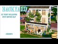 My First Dollhouse | Backyard | The Sims 4 (Stop Motion) #shorts