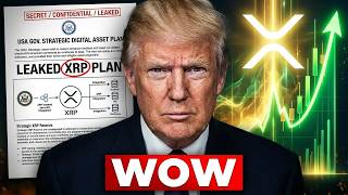 TRUMP XRP PLAN LEAKED. *WOW*