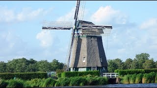 Boat trip from Zaandam to the lock \