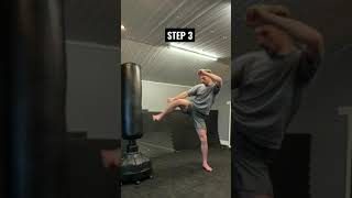 BRUCE LEE FLYING SIDE KICK TUTORIAL #shorts