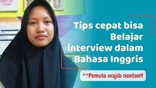 How to do English interview ???? Echa