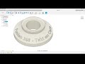 text on cone face in fusion 360 text on path emboss