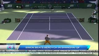 Tennis Shanghai Master | Gilles Simon Beats Berdych In Shanghai Quater Finals