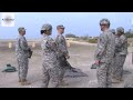 u.s. army m9 beretta live fire exercise