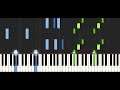 TheFatRat - Fly Away ft. Anjulie - PIANO TUTORIAL