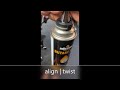 weedburner how to correctly attach the gas canister