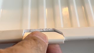 Plastic repair with super glue and baking soda