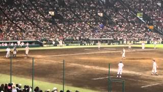 2013夏　選手権大会1回戦　浦和学院VS仙台育英8回裏ノーアウト満塁