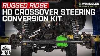 Jeep Wrangler TJ Rugged Ridge HD Crossover Steering Conversion Kit (1997-2006 4.0L) Review & Install