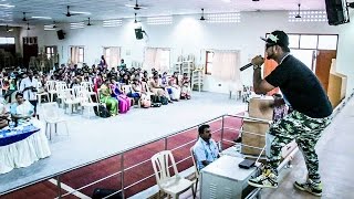 CHENNAI'S DESI RAPPER SWAG SAMRAT PERFORMING IN DRBCCC HINDU COLLEGE