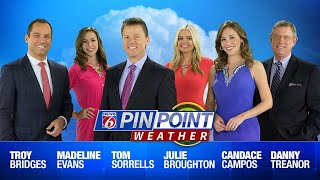 News 6 evening weather forecast -- 8-17-17