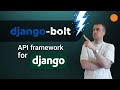 django-bolt - Rust-powered API Framework for Django