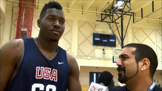 Chinanu Onuaku Interview @ USA Training Camp