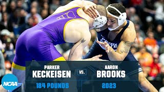 Aaron Brooks vs. Parker Keckeisen - 2023 NCAA Wrestling Championship (184 lbs.)