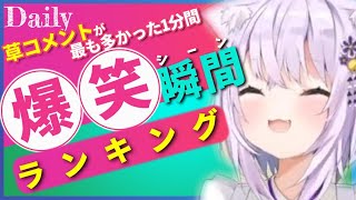 【12月28日】ホロライブ草コメントランキング TOP10