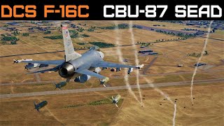 Kill SAM site with DUMB weapons | DCS F-16C Tutorial