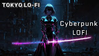 【作業用BGM】Cyberpunk LOFI/［Relax/study/Chill/Work/Playlist］  Neon Realms🌃/byTOKYOLO‐FI