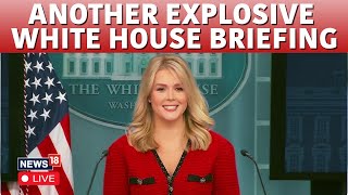 White House Briefing: Karoline Leavitt LIVE | Trump Gaza Plan | PM Modi US Visit | US News | N18G