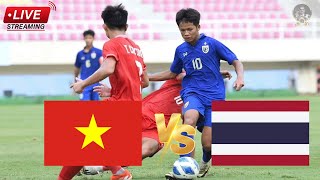 🔴ถ่ายทอดสดฟุต บอลชิงแชมป์อาเซียน U16 l ทีมชาติเวียดนาม พบ ทีมชาติไทย วันนี้21/01/68 #ดูบอลสด