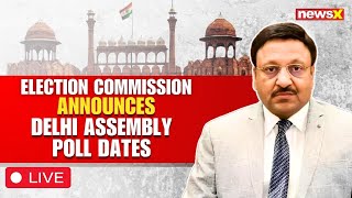 LIVE: Election Commission Press Conference | Delhi Assembly Election Announcement |Election Schedule