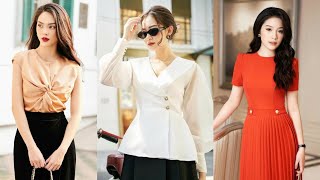 Sang trọng, phong cách trong những mẫu thời trang công sở hiện đại| Work outfit