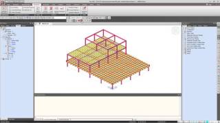 Midas GEn -Ppost tensioned flat slab, meshed slab and beam