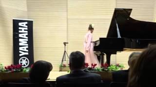 Lara Arbajter plays D. Bobic Pokladna etida no.1, Final concert \