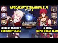 E3 Hunt March 7 Duo Clara & E6 Luka Super Break (3 Stars) Apocalyptic Shadow 4 Honkai Star Rail 2.4