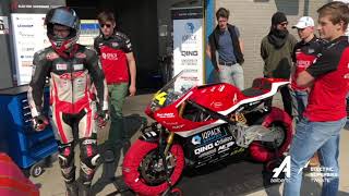 Electric Superbike Twente - Testing Session Assen Ilja Caljouw Liion-GP