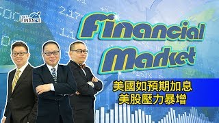 20180322 Financial Market：美國如預期加息 美股壓力暴增