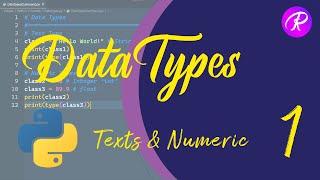 Variables, Data Types & Typecasting | Part1 || Python Tutorial