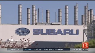 Subaru announces expansion in Lafayette (12:30 report)