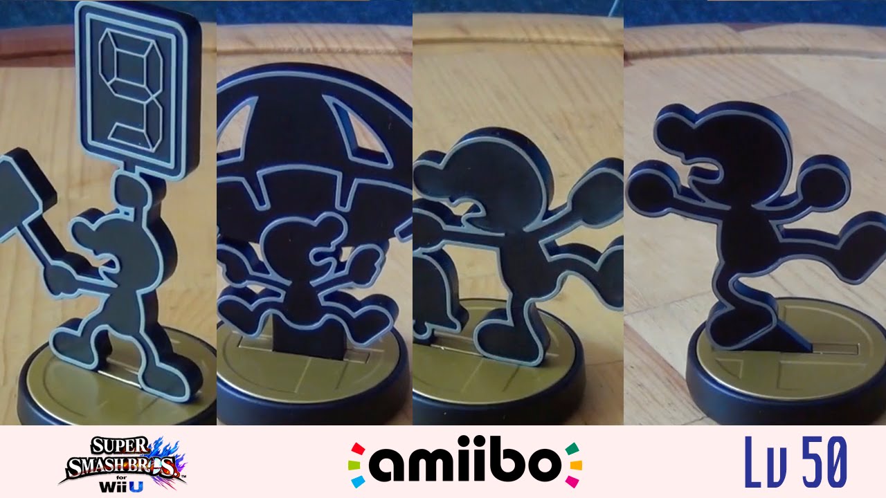 Amiibo Showcase! Mr. Game And Watch - YouTube