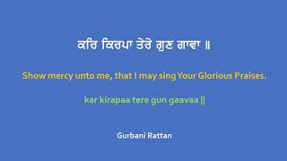 Kar Kirpa Tere Gun Gava - Bhai Satinderbir Singh Ji (Hazoori Ragi Sri Darbar Sahib)