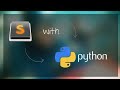 Setup Python for Sublime Text 3 /easy with specific details