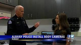 Albany Police Installs Body Cameras