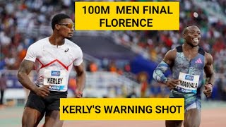 Kerly takes down Omanyala in thrilling 100m men, Florence Diamond League race