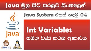 Sinhala Java with Netbeans Lesson 04 by Chanux