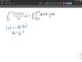 U substitution on definite integral with natural logarithm ln in rational function calculus