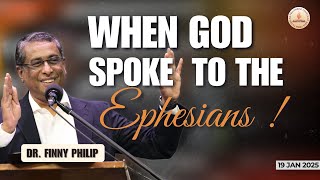 Sunday Worship I When God Spoke to the Ephesians: Dr. Finny Philip I 19 Jan 2025