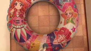 アイカツ！浮き輪 65cm 空気抜き  aikatu swimring 65cm deflation